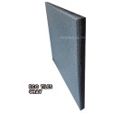 RUBBER SAFETY FLOORING ECO TILES (แผ่นยางกันกระแทก รุ่นเม็ด) GRAY SIZE 50x50x2.5CM WEIGHT 5KG 1Y.